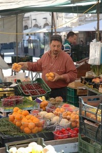 Tow Shop Distributes Produce After Wreck